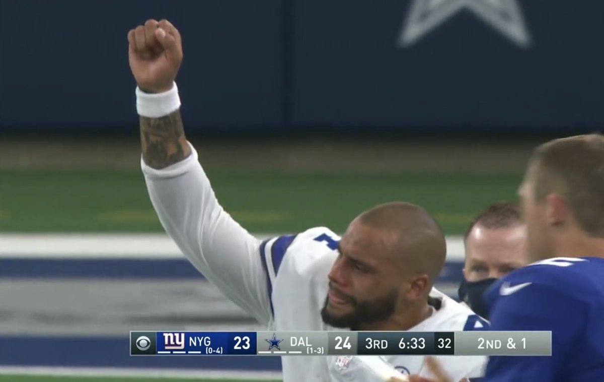 Get well soon, Dak 🙏