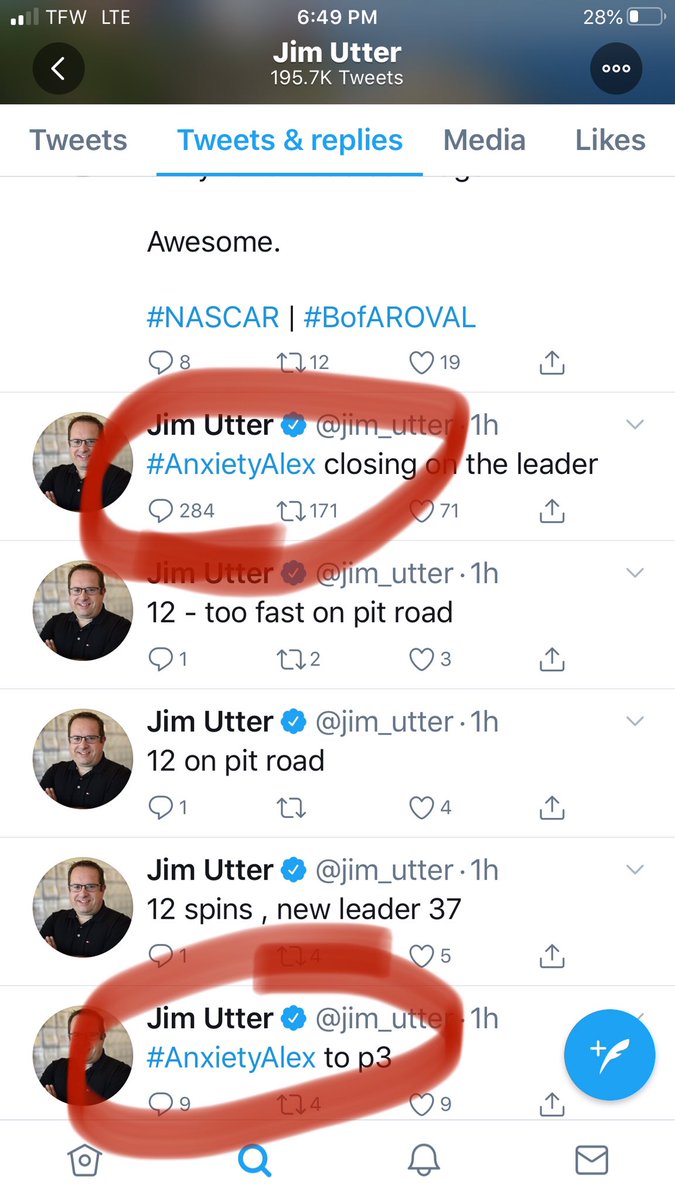 RickKaufman1's tweet photo. Making @Motorsport proud one tweet at a time #anxietyAlex ๐
#UtterDickhead https://t.co/ONMumaUnIZ