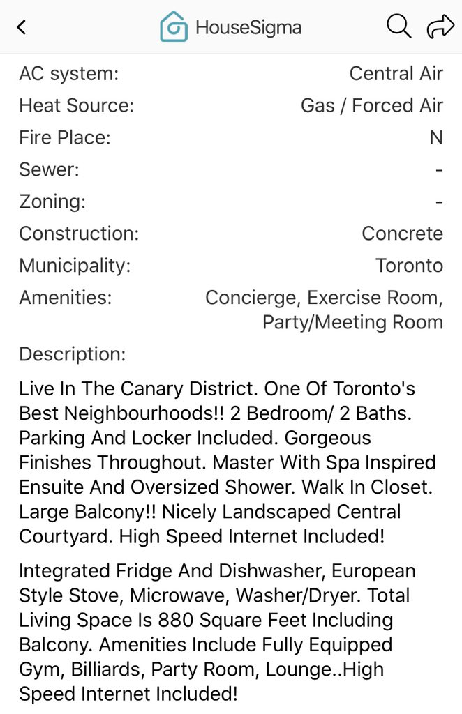 The Latest in Toronto RentsThis 2 bd 830/sqft condo was just leased for $100/month below the 2016 rented price!Rent is $2.77/sqft - parking & locker includedA ~5 yr rollback in rents25-30% drops in rents from peak no longer outliers & becoming much more frequent #cdnecon