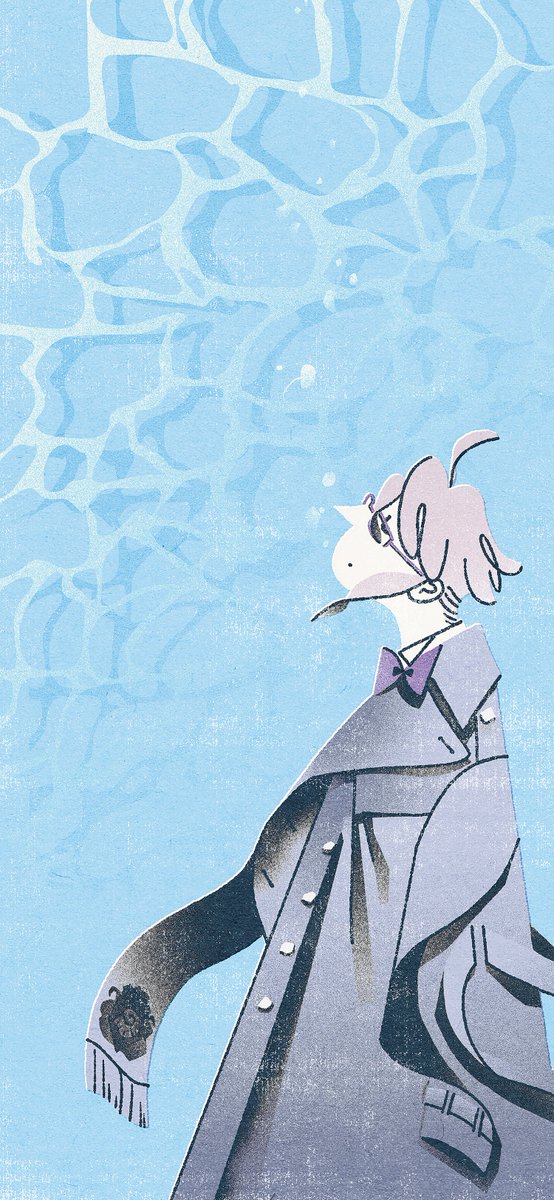 アズール寮服かっこよくて好き ゆどののイラスト