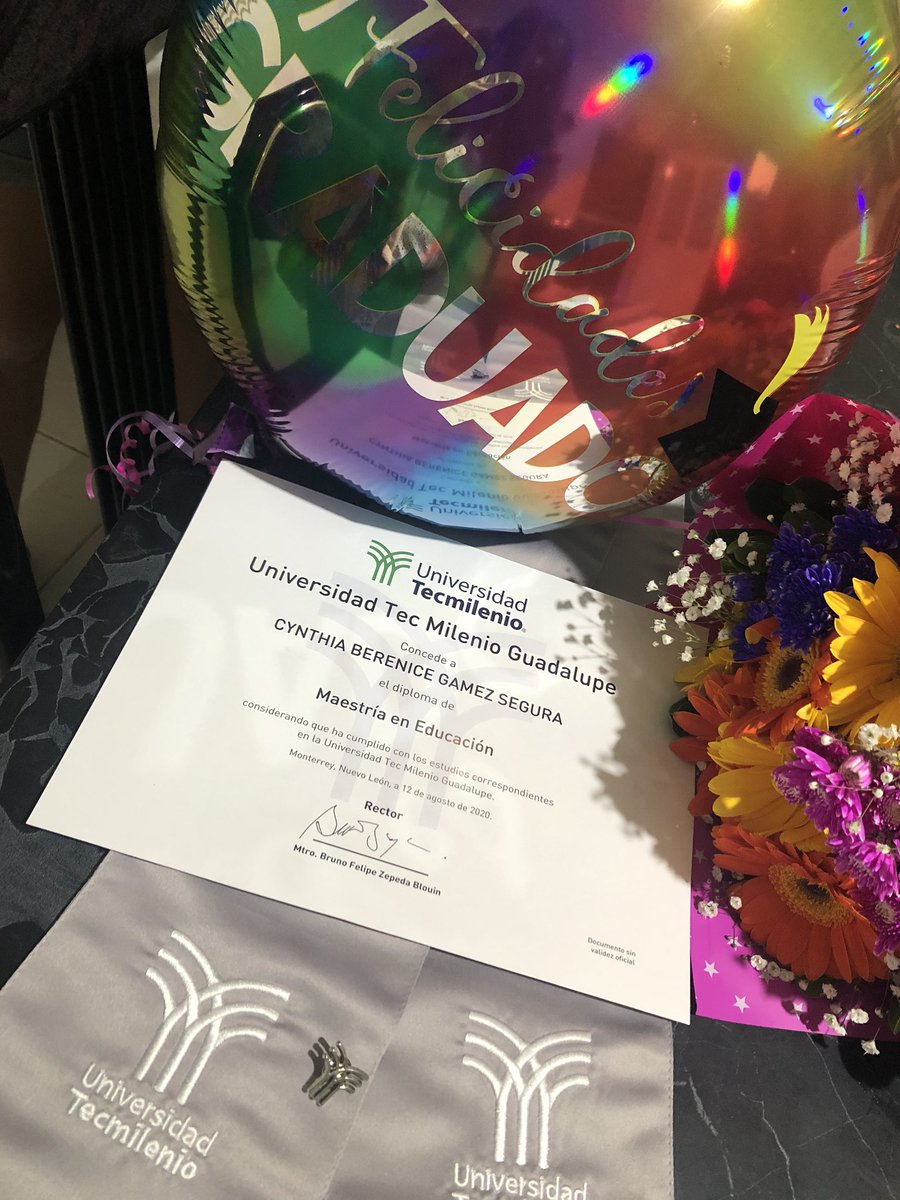 ziza_gamez's tweet photo. 🙌🏼 gracias a Dios
Una meta mas cumplida 💪🏼
#MaestríaenEduacación
#SomosTecmilenio
#Graduados2020 https://t.co/WLc75HF6tC