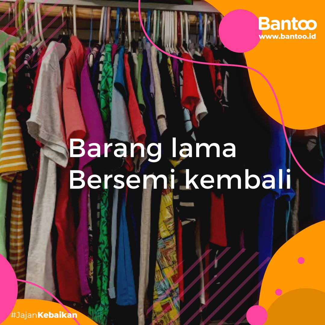 Bantoo_ID's tweet photo. Kalian bisa donasikan #bajulayakpakai kalian di https://t.co/zgn8ASTgEE untuk adik-adik panti dan yayasan yang membutuhkan beberapa pakaian kalian😊

#Bantoogeneration #Bagibaju #Bagisembako #JajanKebaikan #bantuan #yayasan #panti #rumahsinggah #giving #berbagi https://t.co/SEq0fPOedT