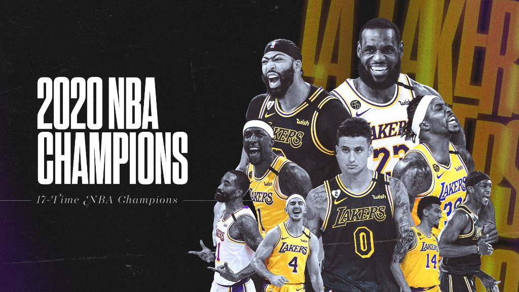 🏆 THE LAKERS ARE THE 2020 NBA CHAMPS 🏆