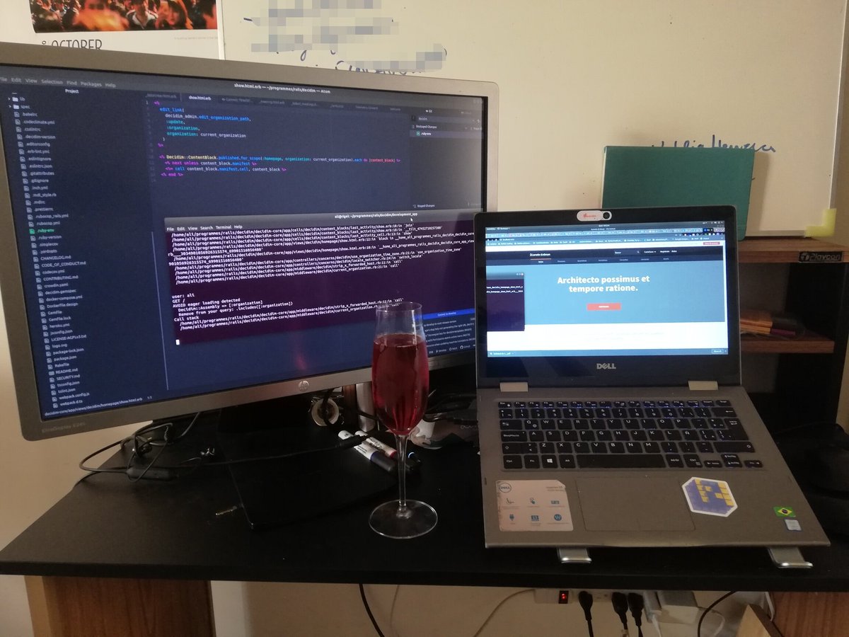 basicavisual's tweet image. Es domingo de open source y yo programo con un kir si quiero. #decidimfemdev