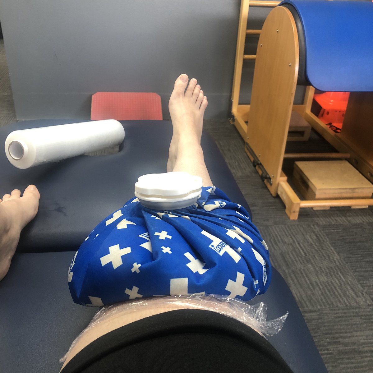 AshriGC's tweet image. Physio time #kneedislocation