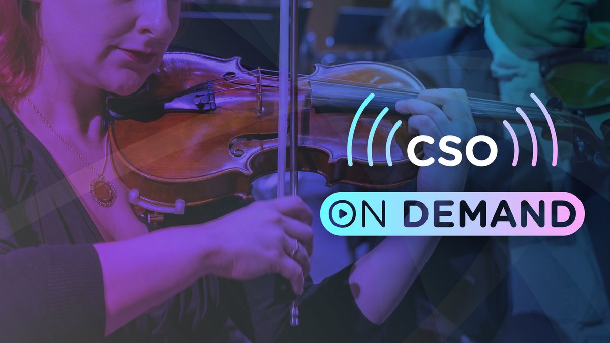 Watch your CSO On Demand! We’ve announced 4 virtual concerts this fall that feature works from #Tchaikovsky to contemporary composer Caroline Shaw. Now, for a limited time, save 10% when you buy the series. 🎶  >> bit.ly/csoondemand
