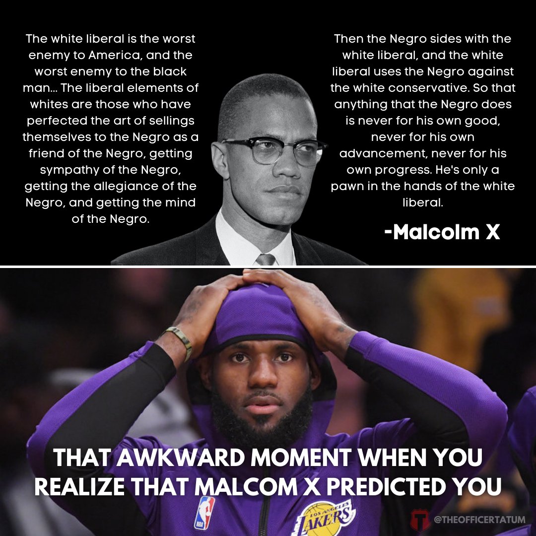 TheOfficerTatum's tweet photo. We need to stop letting white liberals manipulate the way we think and VOTE. https://t.co/3DZeyVtJl5