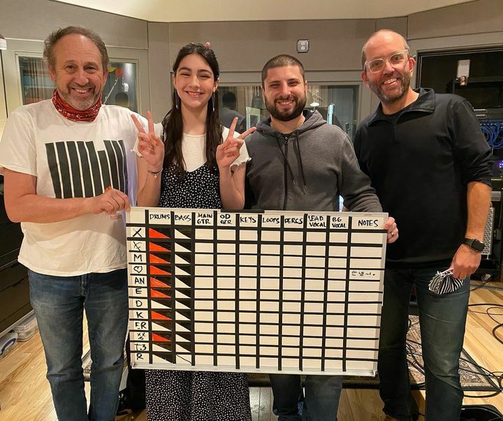 TheWarningAust's tweet photo. Great work this week by Ale and team

Day 7 #bassweek Done ✅ thank you Magic Door Recording Make Believe Studios, David Bendeth, Mike and The Warning team Mony, Luis, Dany, Pau, Rudy Joffroy, Devon &amp; Lava Records

#TW3 #TheWarning #TheWarningBand #DanyVillarreal #DanielaVill… https://t.co/nEtinBbFId