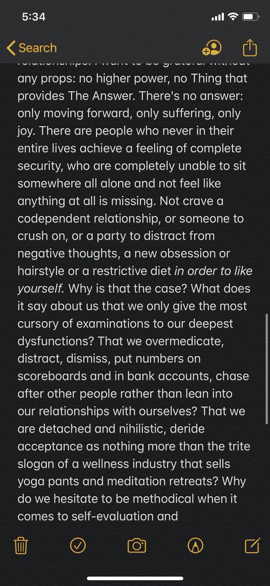 noampomsky's tweet image. I write constant notes to myself which mostly feel useless in the moment but sometimes I look back through them and it’s *amazing* to have a record of exactly how you felt at one particular moment in your life. This was... 2018?