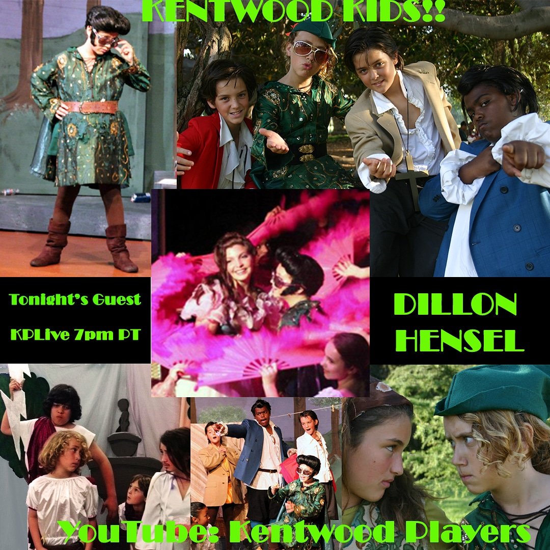 kentwoodplayers's tweet photo. #kentwoodkids series for #KPLive !!
1st up - Robin Hood - Dillon Hensel!!
Chat w/ us about theatre influence, & what he's up to now!!
#actorlife #lathtr #latheatre #interview #laactor #directorlife #musicaltheatre #poweroftheatre #childrenstheatre #westchester #keeptheatrealive https://t.co/MuEXLrkB4S
