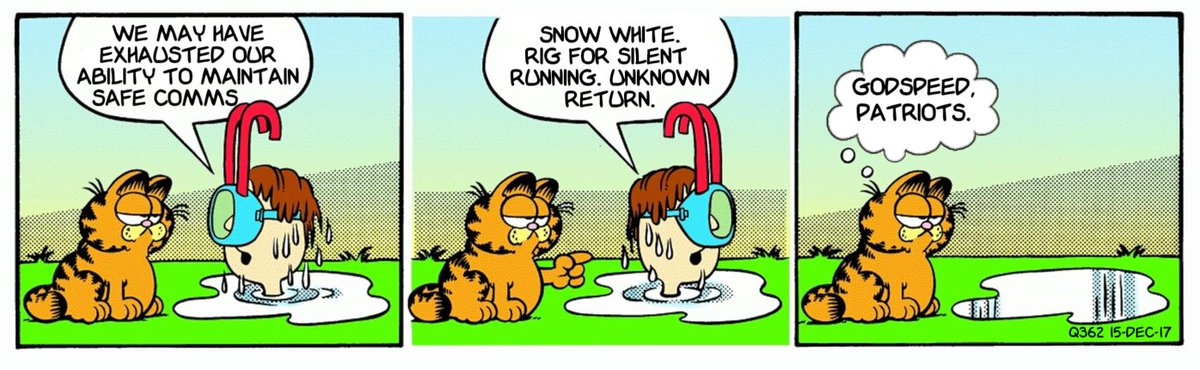 Q Drops as Garfield stripsQ362 15 Dec 2017