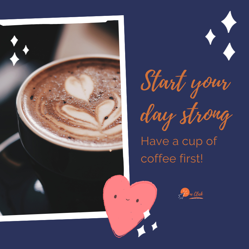 OneClickVirtua1's tweet photo. Good morning!
Start your day with a cup coffee.. :)
Have a blessed  Monday.

#FreelanceJobsonline #workfromhomejobs 
#virtualassistant #onlinejobsfromhome 
#socialmediamanagement #socialmediamarketing #administrativetask
#customerservicesupport #humanresourcesupport https://t.co/cCjmubHAhB