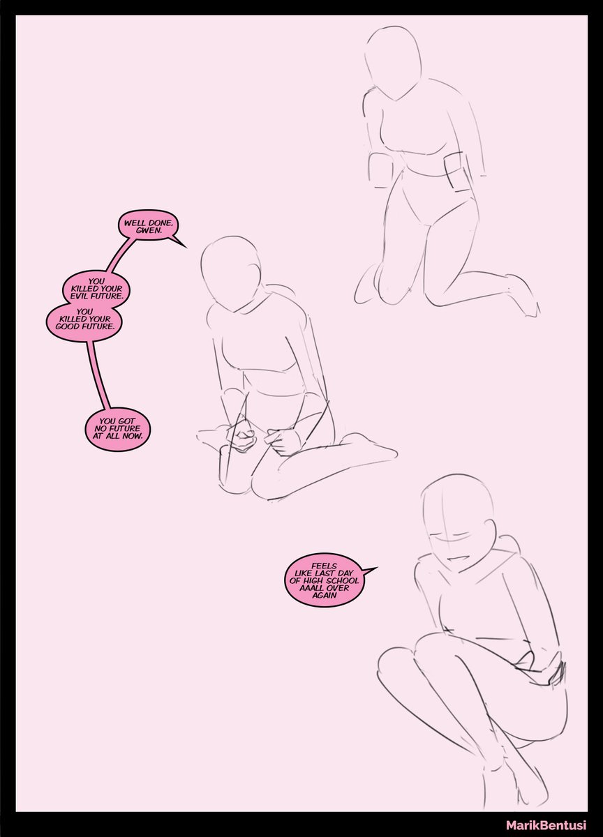 I went to 2 community members with some concrete suspicions, but successfully resolving those didn't really change my feelings, so it's prolly a fundamental issue. My prev. story comics I uploaded with that feeling didn't turn out well well so I'm just trusting my gut this time! 