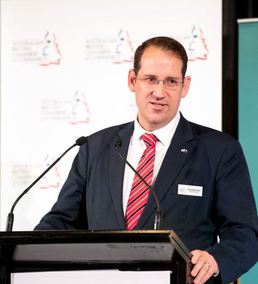 BritishChamber's tweet image. We are extremely proud that our CEO, @DavidMcCredie, has been awarded an Order of the British Empire (OBE) for services to international trade and UK/Australia relations. David’s dedication to strengthening 🇬🇧🇦🇺  ties &amp;amp; delivering new opps is unwavering. Very well deserved 👏👏