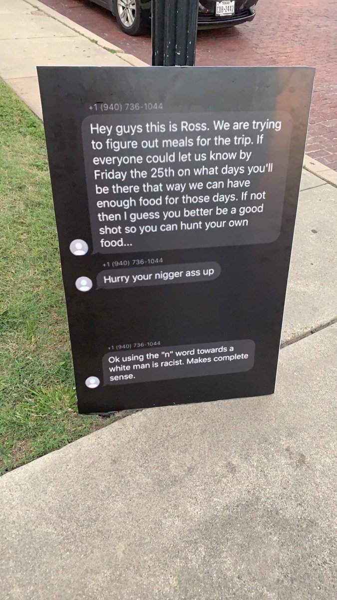 str34mtv's tweet photo. #Gainesville Fireman uses inflammatory racist language in group text with colleagues @GvilleCopwatch @gainesvillefire 
@Kali_Ma_TX @LivingBlueinTex @GainesvilleGov 
#protests #texasprotest https://t.co/MLmNin36RM