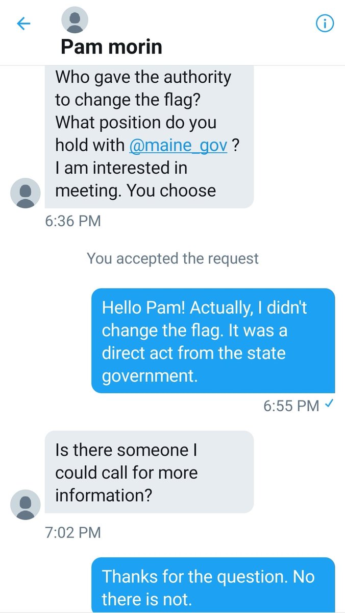 Always happy to help the wonderful residents of Maine