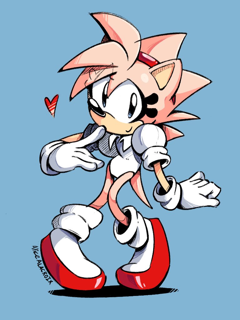 AliceAlacroix's tweet photo. Commission done for @JoshTarwater! 
Really cute Amy design! 😊 She's so cute! https://t.co/PbqXJx5Fqw