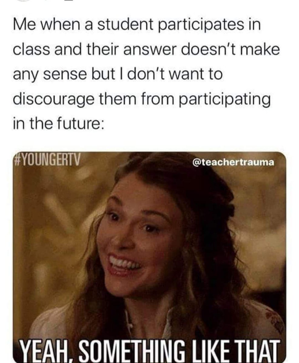 I'll take whatever answers I can get as long as I get some participation 🤣