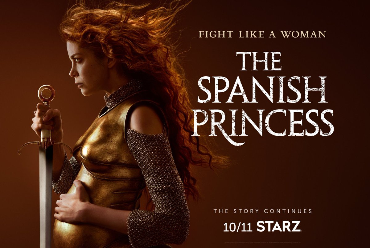 #FightLikeAWoman <a href="/SwayWithSway/">sway</a> #TheSpanishPrincess #ad another addition to just-watch TV, Part 2 of <a href="/SpanishPrincess/">The Spanish Princess</a>