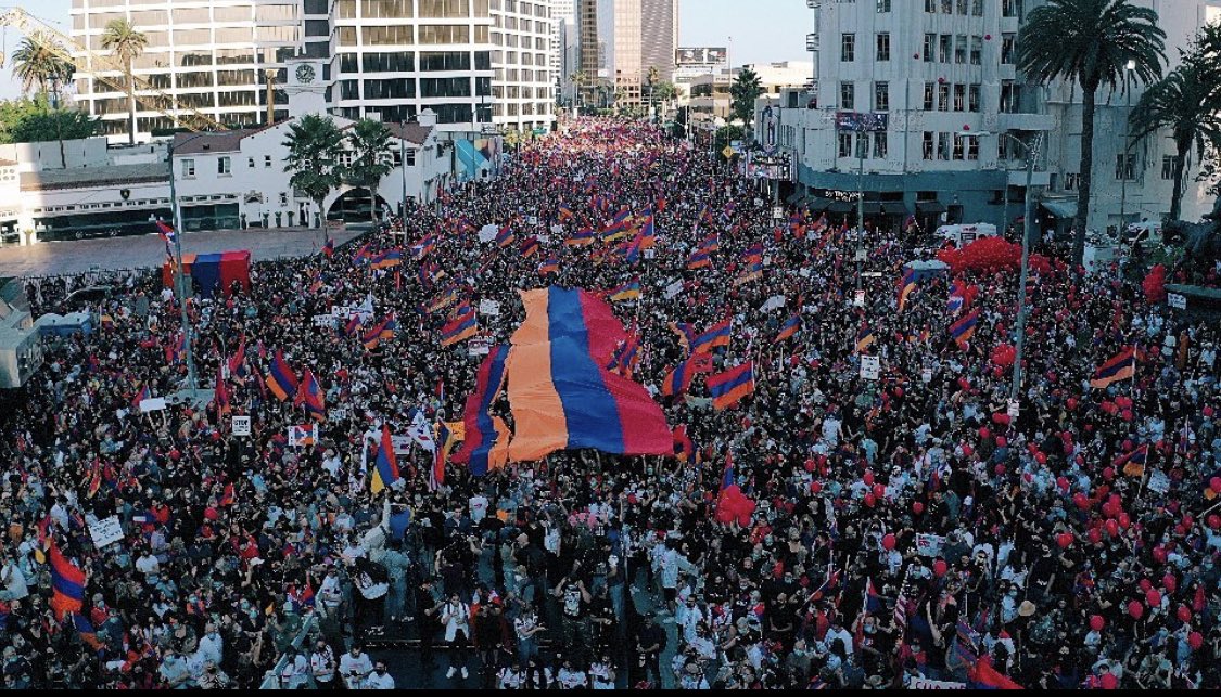 AYO!!!!! ❤️💙🧡 #PeaceForArmenians #ArstakhStrong #la