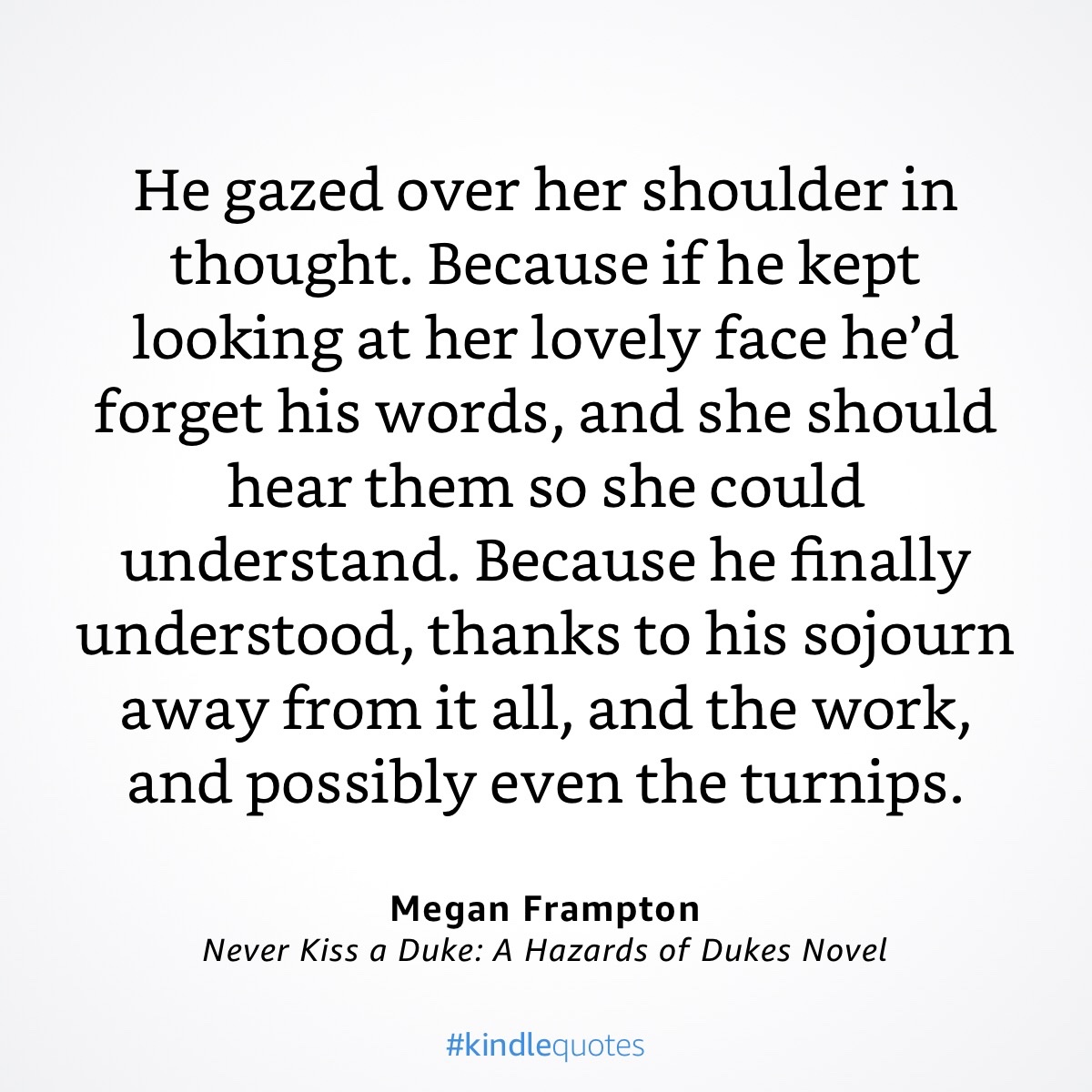 Omg  @meganf wins hands down for having the most turnip mentions in one romance. Truly, truly epic! Re-reading this and having a blast 