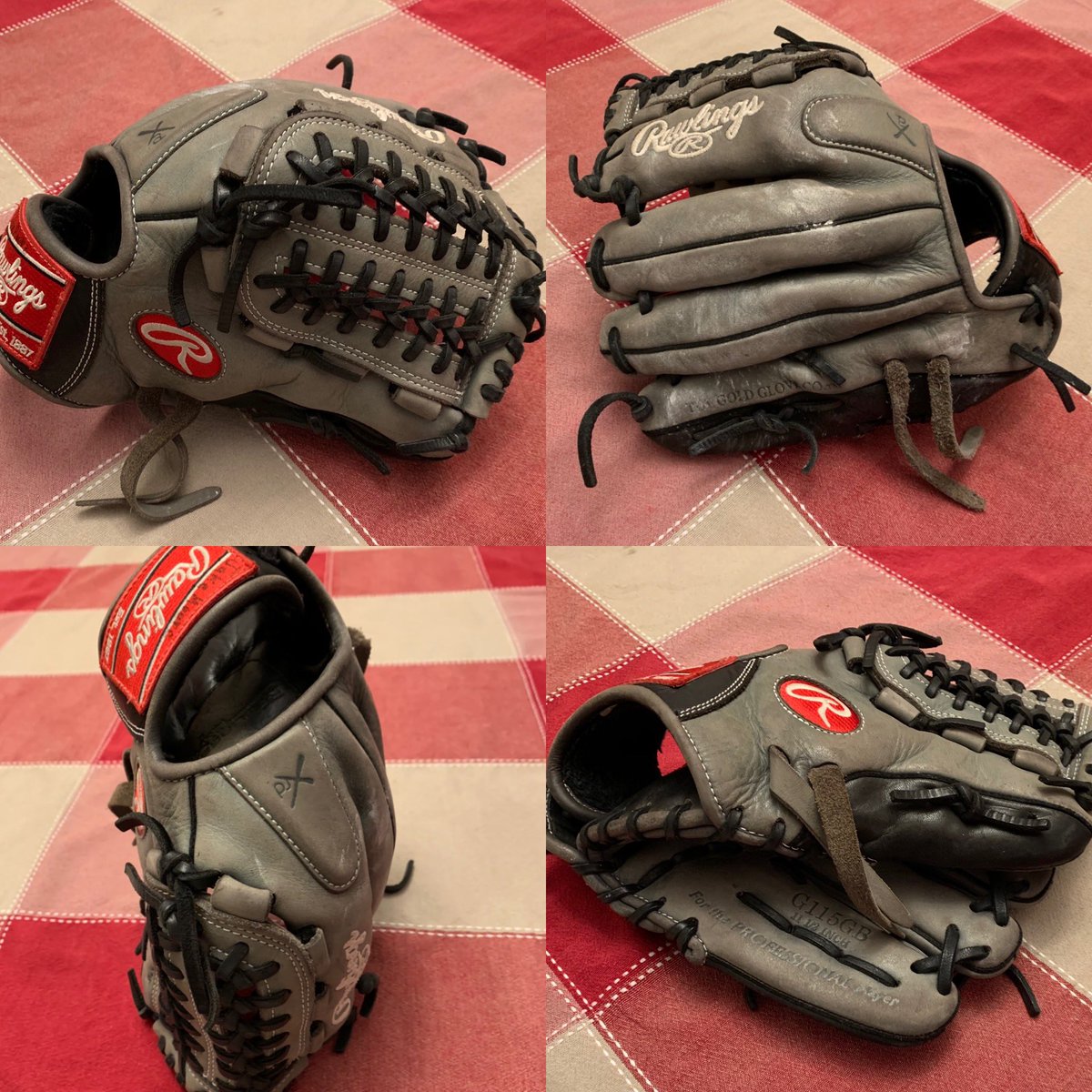 LacingByLedge's tweet photo. The beauty came in for a clean and colour. Kid is working hard and wanted to rep his facility and @Mets Keep working hard Jake! @rawlingssg #TeamRawlings #Rawlings #infield #infielder #smoothoperator #turntwo #doubleplay #lacingbyledge #gloverelacer #baseballgloverepair https://t.co/xzYrHWBRkK
