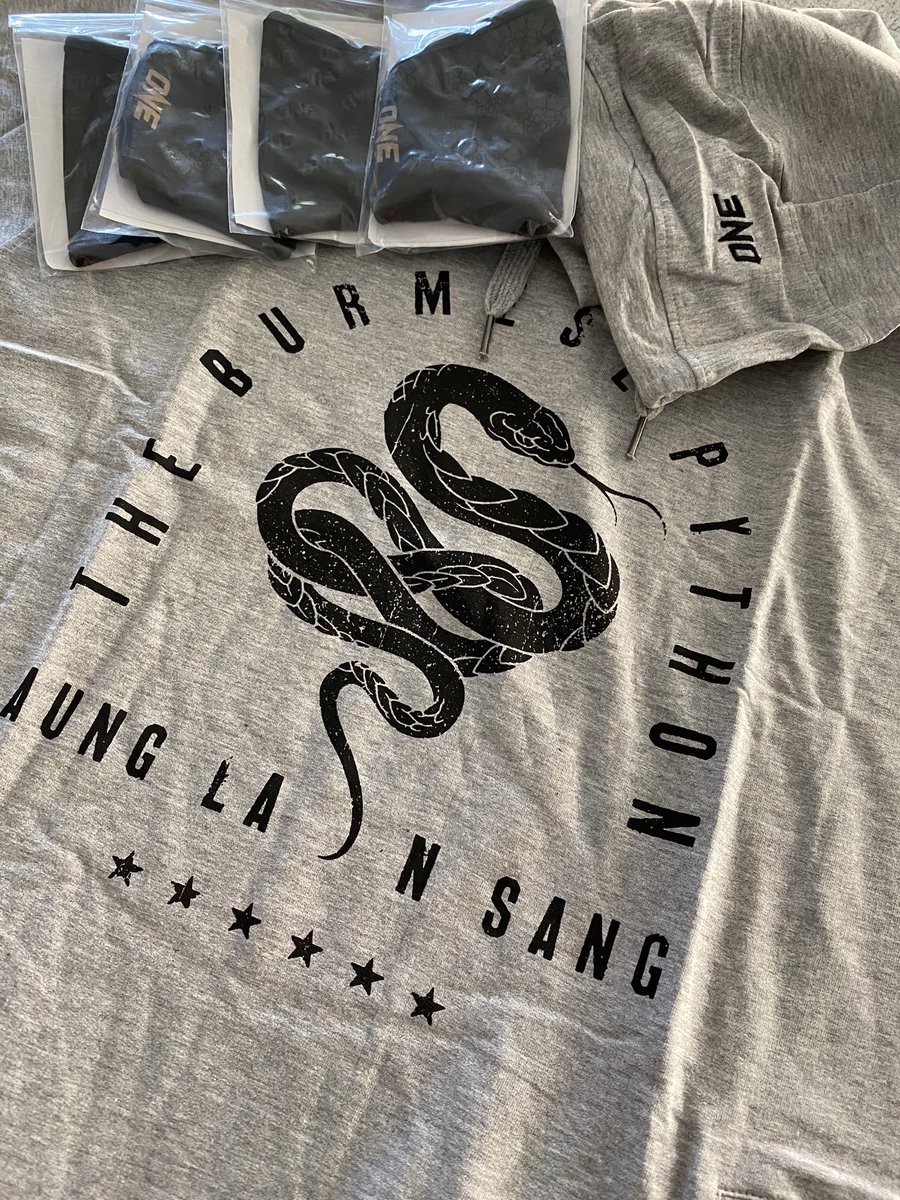 I love getting mail on Sundays!
@AungLANsang sweatshirt and some @ONEChampionship masks.
ππ https://t.co/6naUAo8g7y