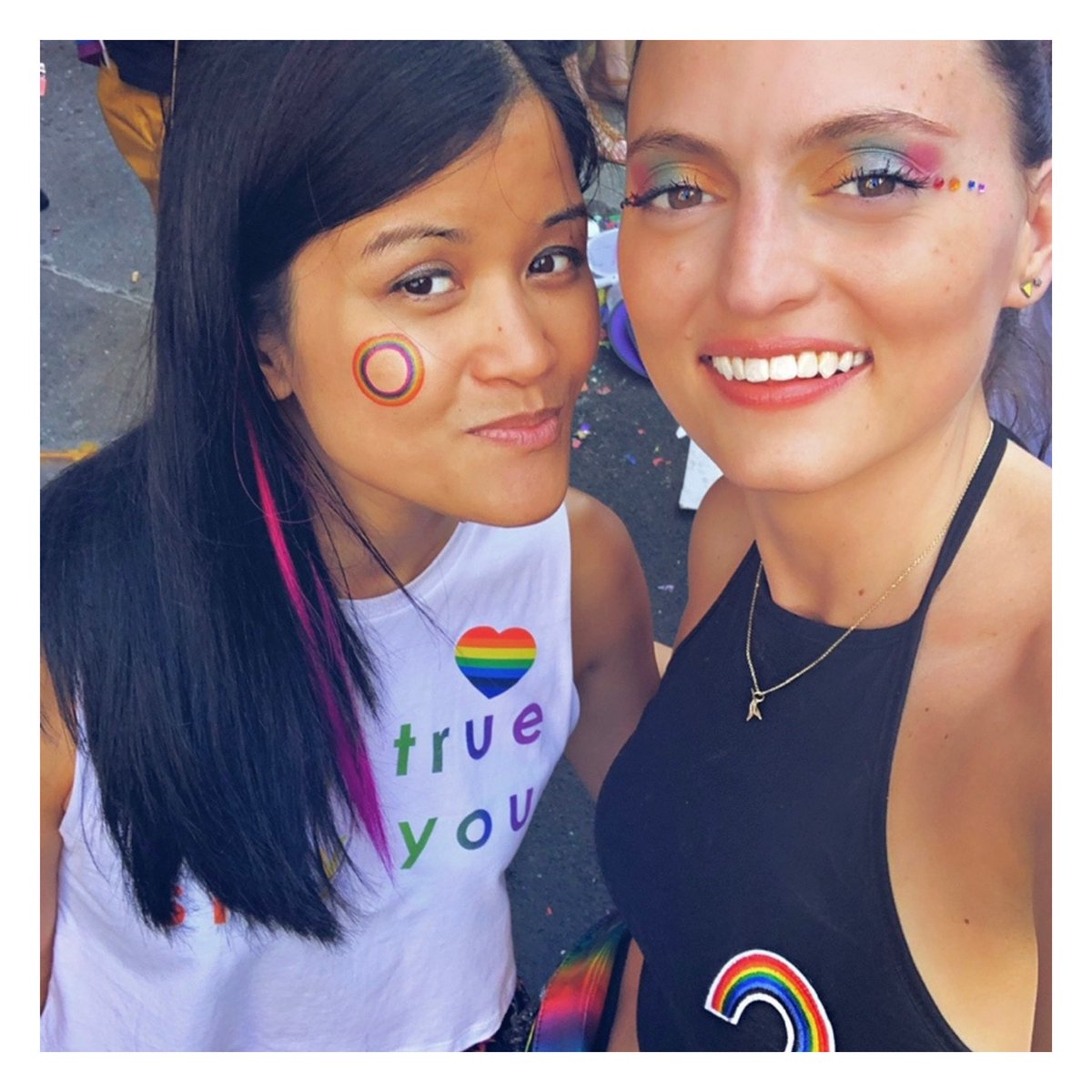 Happy #nationalcomingoutday🌈 xo #vote2020 #equality #loveislove #fiance💍 #pride #lgbtqrights <a href="/altnyc/">AmericanLyricTheater</a>