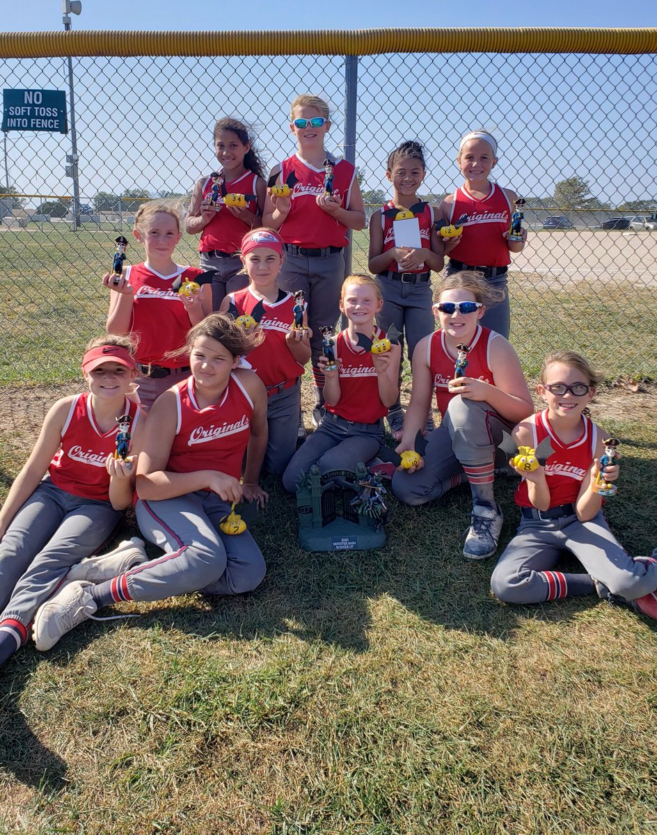 OriginalsKC10's tweet photo. @OriginalsKc 10s came up a little short, but brought home some more hardware in the @PlayMSP #MonsterbashFP20 . We are very proud to coach these talented little ⭕s. A big thank you to our awesome parents! https://t.co/KuRmW98YHP