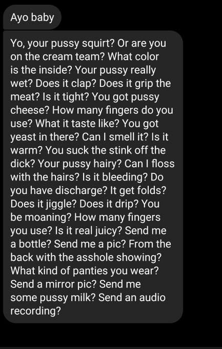 If you ever wonder how my dms look like https://t.co/K8Kv0siU1p