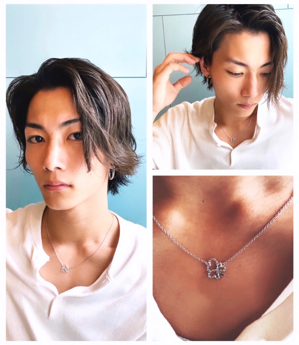 里中将道 ネックレス ピアス - ネックレス