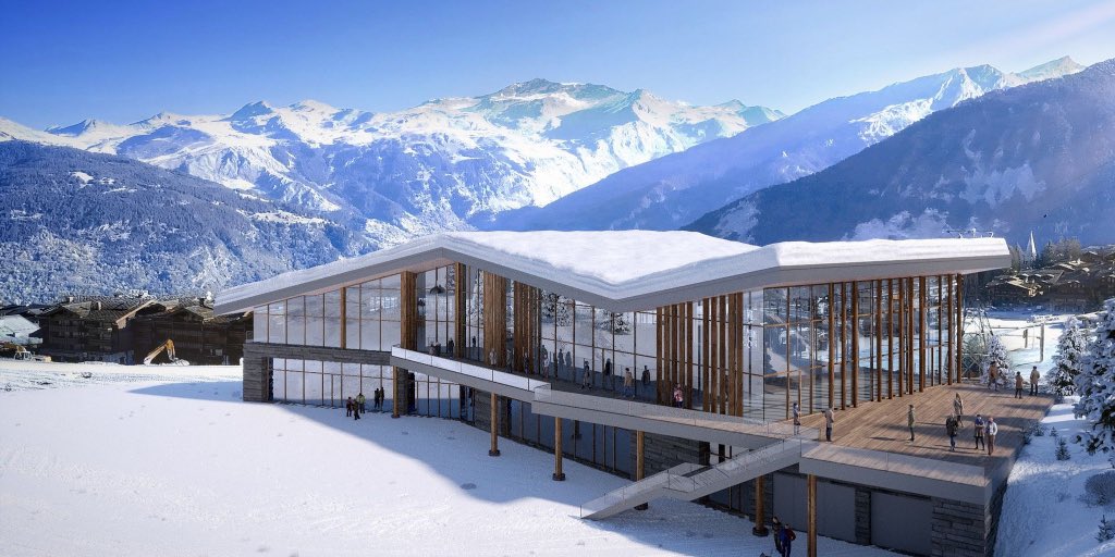 The new Club des Sport building in Courchevel 1850 will be a vital hub for the 2023 World Championships and World Cup races <a href="/CM_2023/">Courchevel Méribel 2023</a> <a href="/courchevel/">Courchevel Officiel</a> <a href="/fisalpine/">FIS Alpine</a>