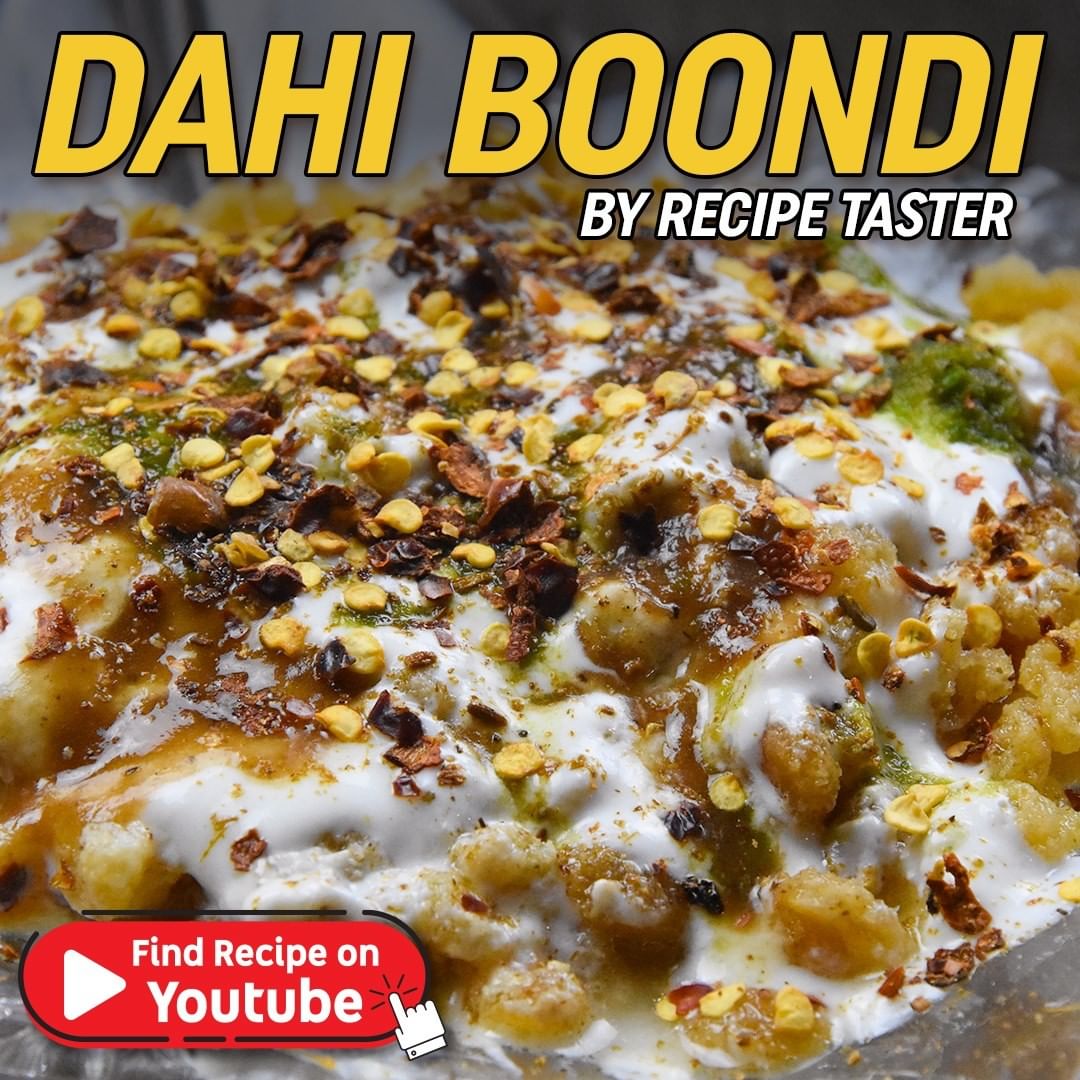 RecipeTaster's tweet photo. Homemade Dahi Boondi Chaat | Dahi Bhally | By Recipe Taster
A Classic Yogurt based Snack, Salad or Dip Recipe made with Deep Fried Boondi Pearls.
Video recipe link is below 👇
https://t.co/IiuMyThbDh

#dahi #yogurtrecipe #dahibhalla #dahiboondi #doibundi #recipetaster https://t.co/vjP7K0ME1Y