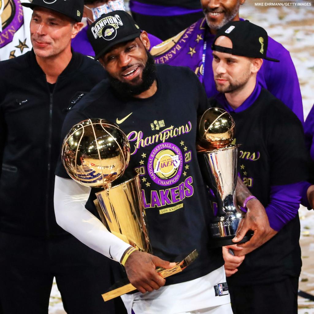 Congratulation LA lakers the 2020 NBA champions