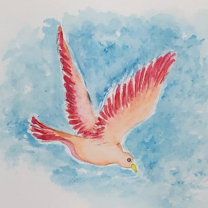 羽ばたくのtwitterイラスト検索結果 古い順