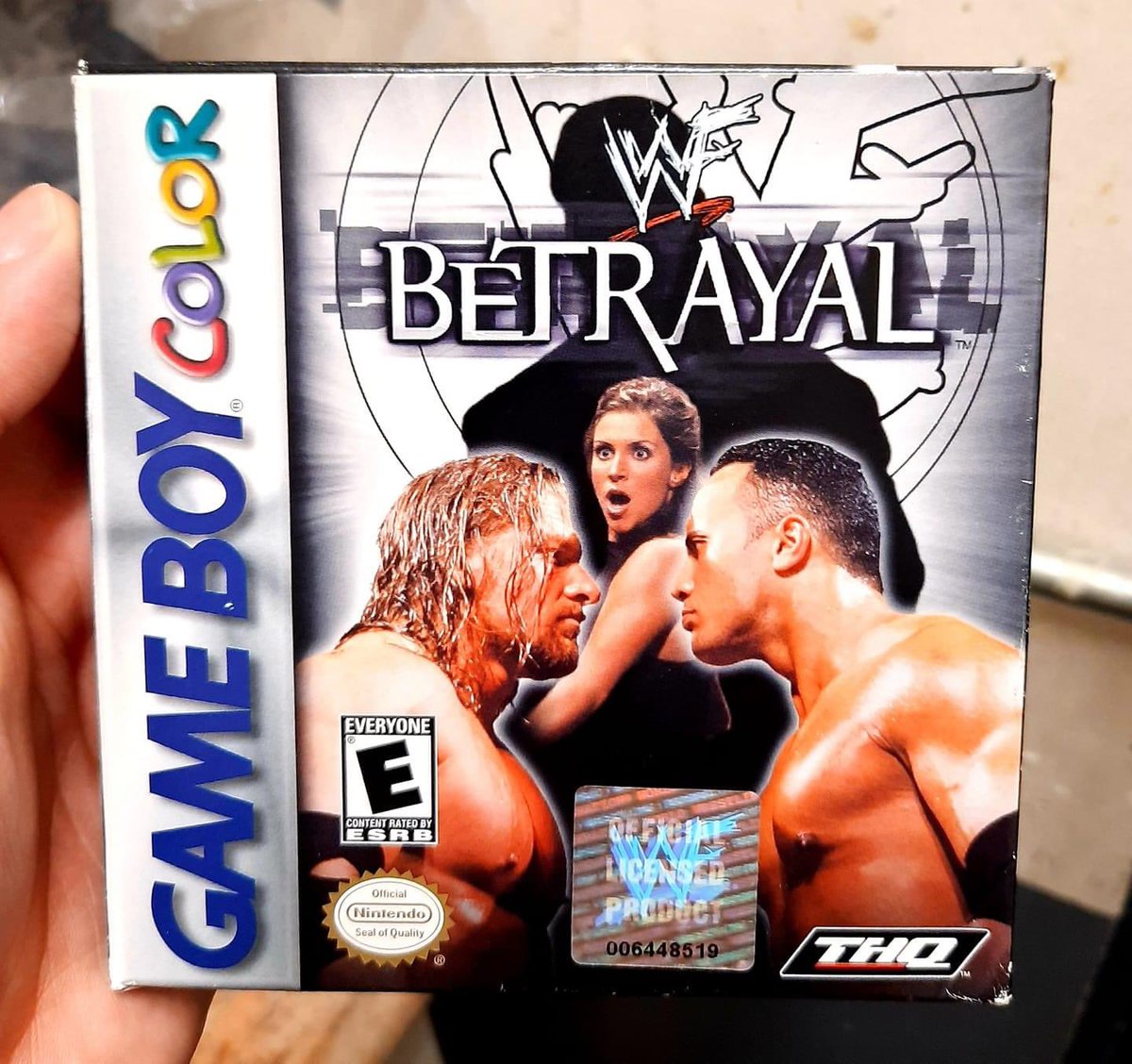 wrestlingceleb's tweet image. ¿Quién más jugó esto en sus días?

Desarrollado por Wayforward Technologies (Double Dragon Neon, Contra 4, Ducktales Remastered, Transformers: Rise Of The Dark Spark), WWF Betrayal fue el último juego de WWF lanzado en GBC.
#NintendoGameBoyColor

Ver más: instagram.com/p/CGO6t3DpyAT/…
