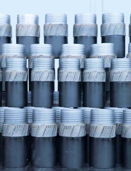 DepositStock's tweet photo. Reaming shells for sale on mineraldepoditstock
Reaming shells are designed for maintaining hole diameter and stabilizing drilling hole and core barrel. Reaming shells employ advanced sintering technology &amp; features in good stability and long working life. #Drill #drilltool https://t.co/nNMxR1jLgg
