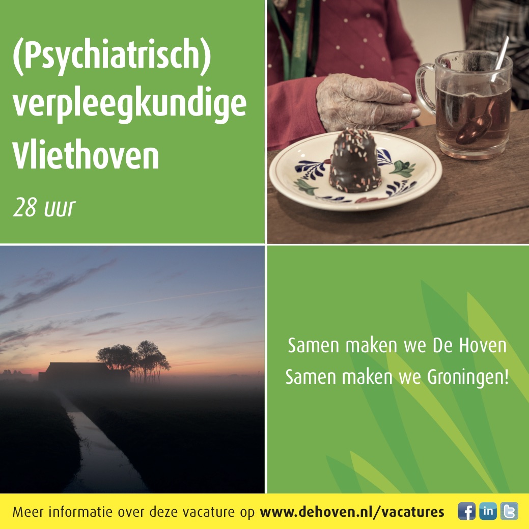 RT = tof! #vacature #psychiatrischverpleegkundige #verpleegkundige