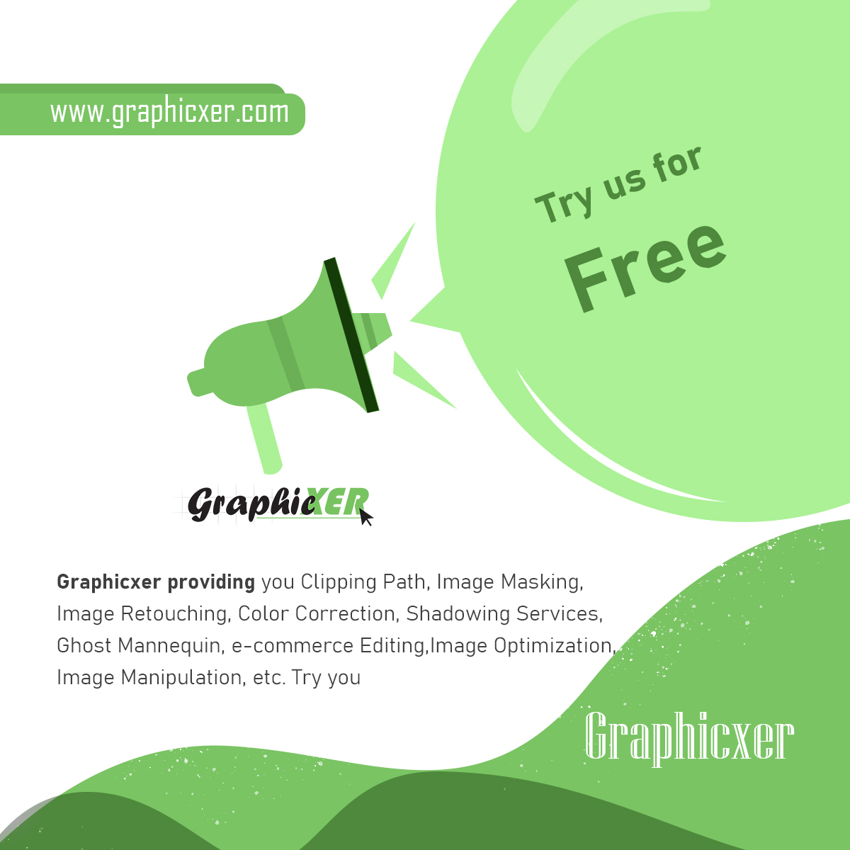 graphicxer's tweet image. To get our free trial go to graphicxer.com

#removebgimage #backgroundremovalservice #clippingpath #fixthephoto #clippingpathservice #imageeditingservices #saveforweb #photoeditingservices