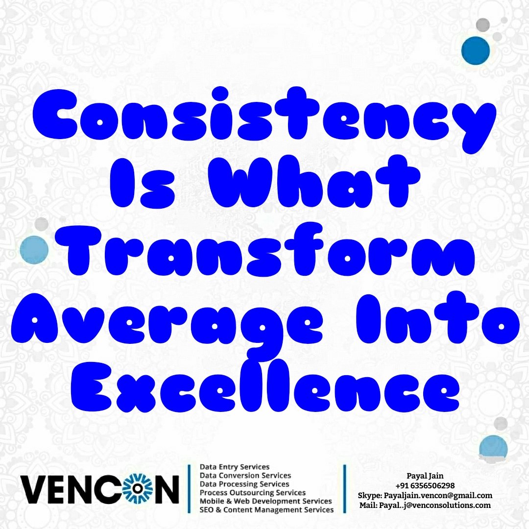 #Consistency 
Is What 
#Transform 
#Average Into 
#Excellence 

#MondayMotivation #business #excellence #hustlefree #success #Enterprise