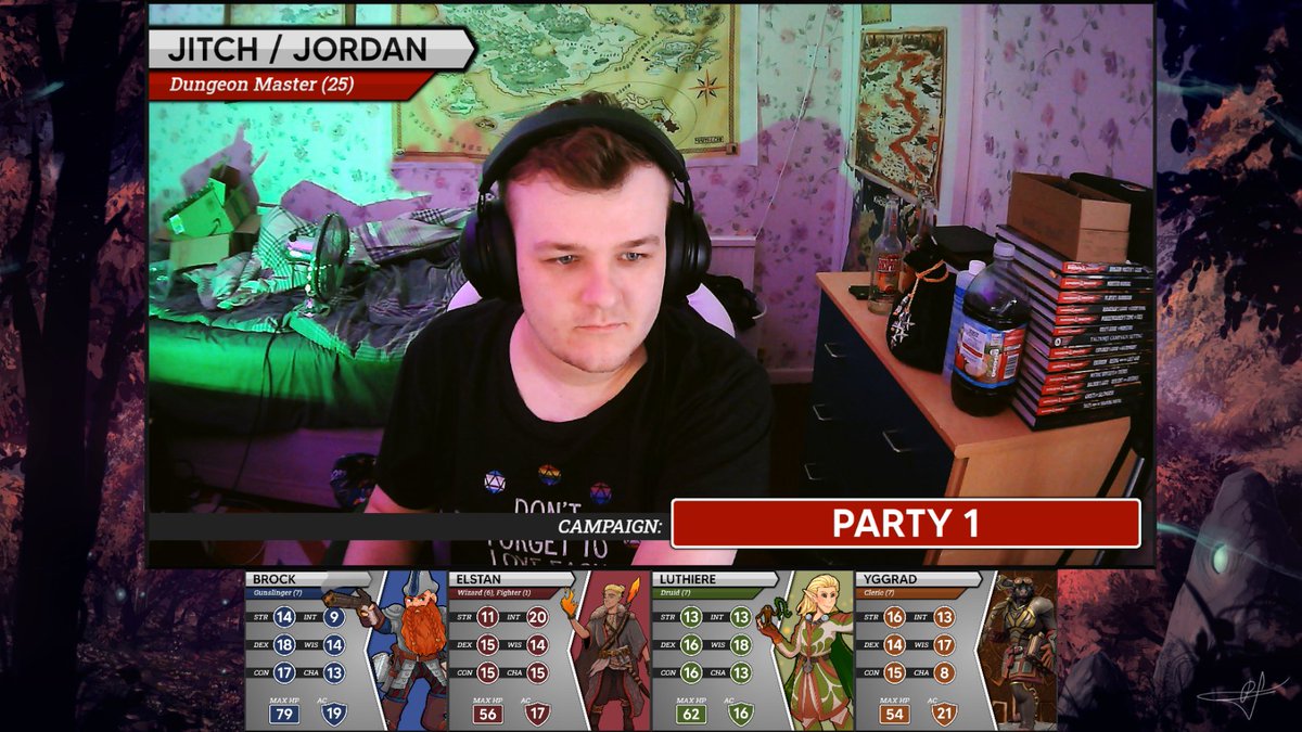 HitchVO's tweet photo. Excited for tonights DnD game! After a clutch moment at the end of last session, the party must deal with a foe they send plummeting into the ground from atop a griffon... #dnd #DungeonsAndDragons #DiscordDnD #SocialDistancingDnD https://t.co/vzp77xPrca