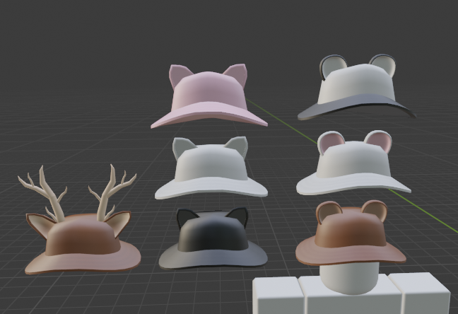 Juno On Twitter More Cute Animal Hats Are There Any Other Animals You Would Like Me To Turn Into Hats Roblox Robloxdev Robloxugc Https T Co Eicoceuy6e - roblox animal hats
