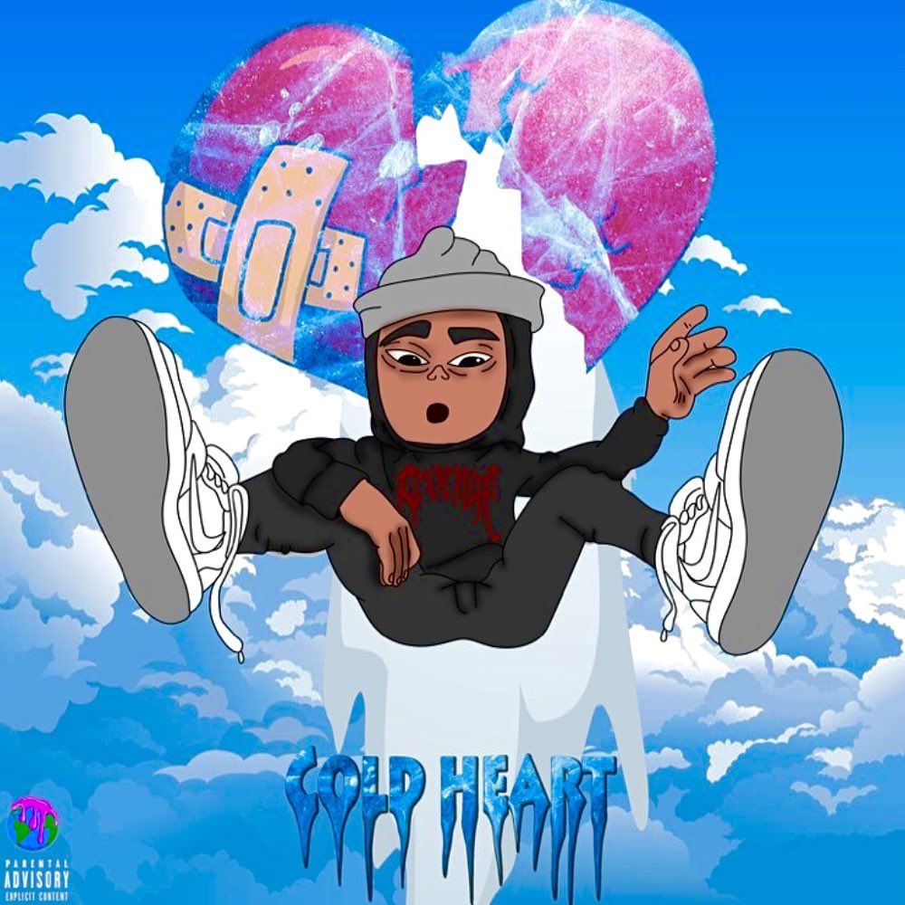 1luvvx's tweet photo. Cold Heart 🖤🥶 drops October 23rd on all platforms ❄️ Ready for y’all to hear this one! #newwave https://t.co/HkxfY0ouAe