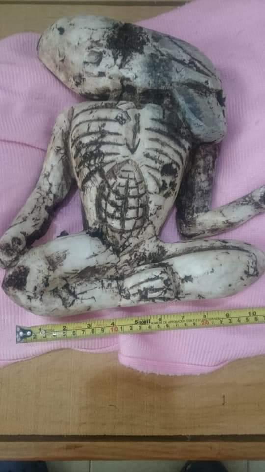 Me mandaron esto. Quien lo mando es amiga de los arqueólogos que están trabajando en las excavaciones del tren Maya. No se a publicado, ya lo busqué en internet. Creo se los quieran robar! O no decir para seguir con la construcción del tren.
