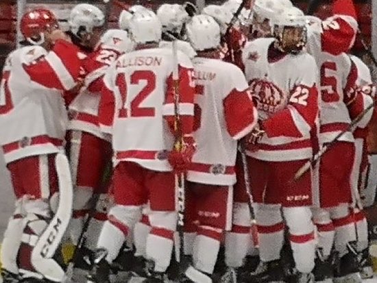 PLKingsCCHL's tweet photo. PLK win back-to-back developmental scrimmages, this time defeating @RenfrewWolves in Pembroke 6-2 this afternoon. Goal scorers included @Jessekirkby7 @BradyEgan9 Piche, Cecarelli &amp; Mantzavrakos https://t.co/I12iesK34c