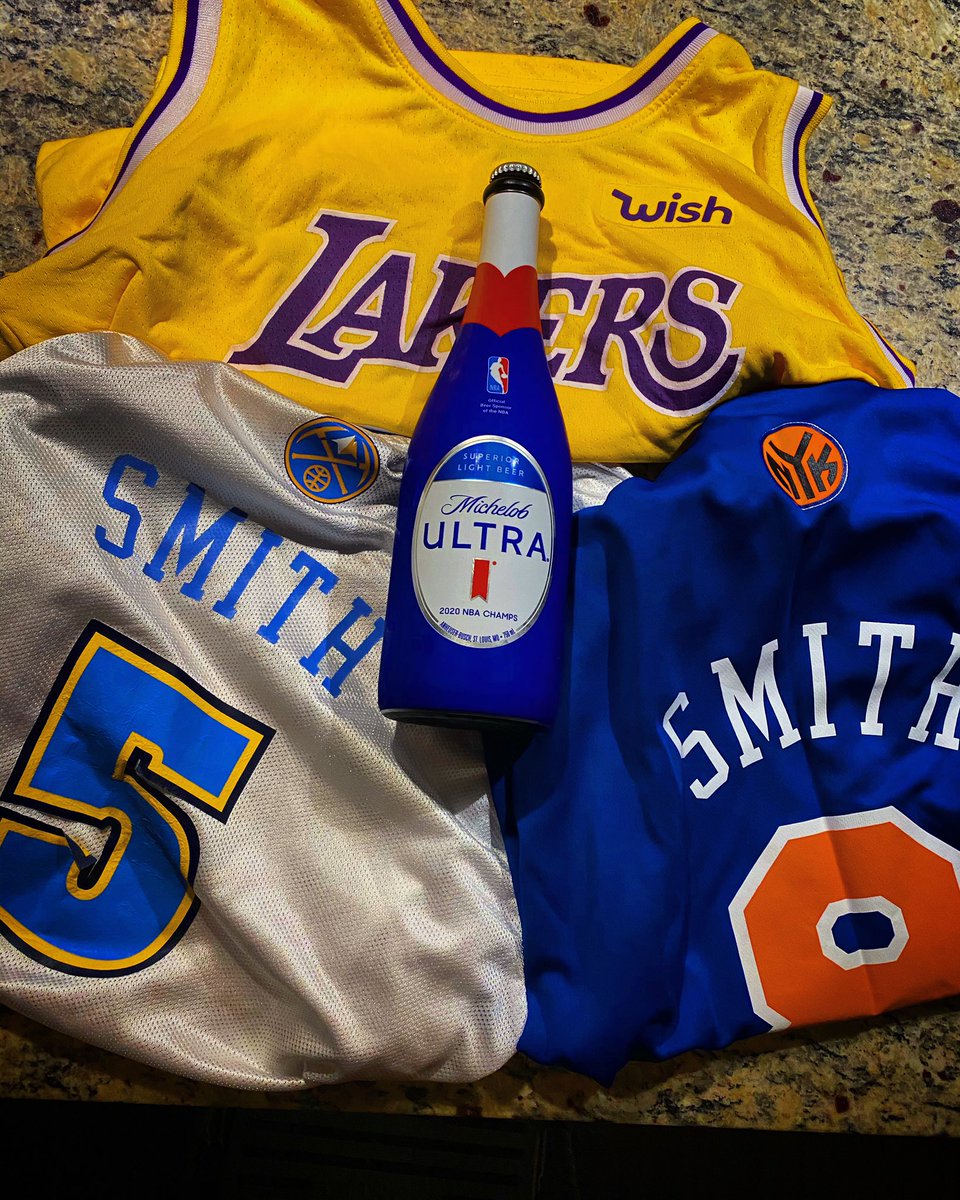 My dude @TheRealJRSmith is a 2-time champ! Let’s celebrate with @MichelobULTRA & @NBABubbleLife  #NBAFinals