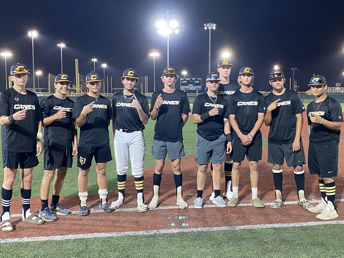 FiveToolTexas's tweet photo. 🏆 Congrats to @TheCanesSW_HTX 18U Cook on winning their Championship Game at the @FiveTool Texas Houston Fall Classic 🏆 https://t.co/jiIHphzKss