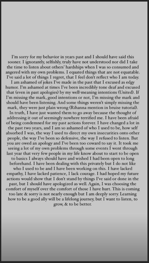 Based Repzilla on Twitter: &ldquo;Glam and Gore (Mykie) apology to Spankie