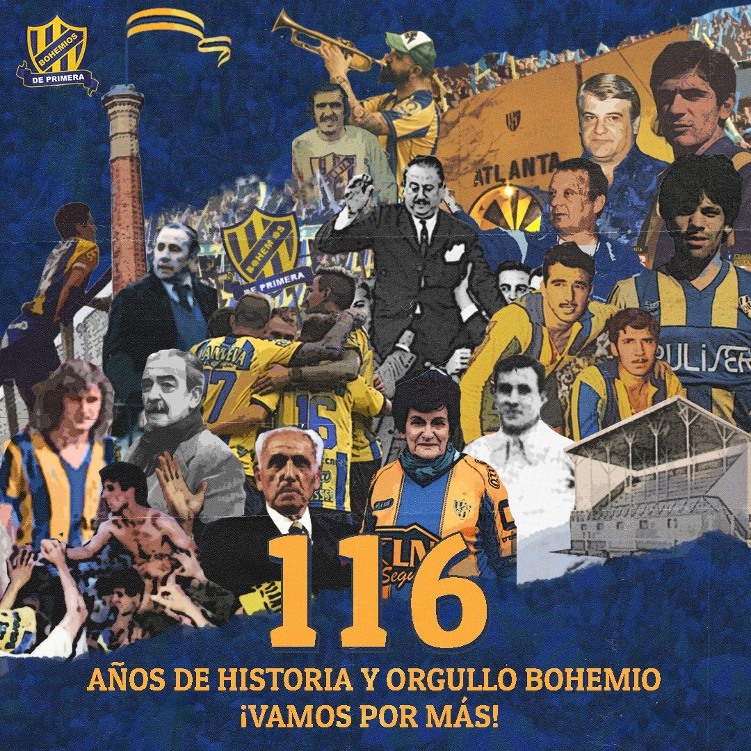 Bohemios de Primera tweet media