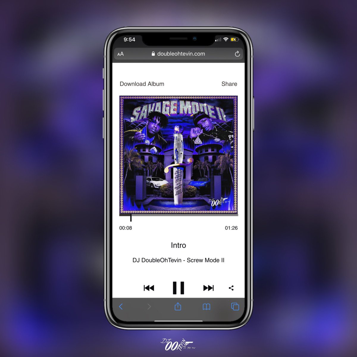 DJDoubleOhTevin's tweet image. #SavageMode2 Out Now 

Hit the link in my bio or last tweet